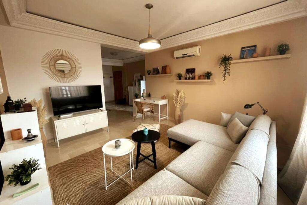 Sunny Terrace & Comfy Beds In Marrakech Apartment Marrakesh Exterior photo